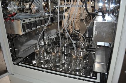 Table type multichannel miniature bioreactor (controlled PH and DO)